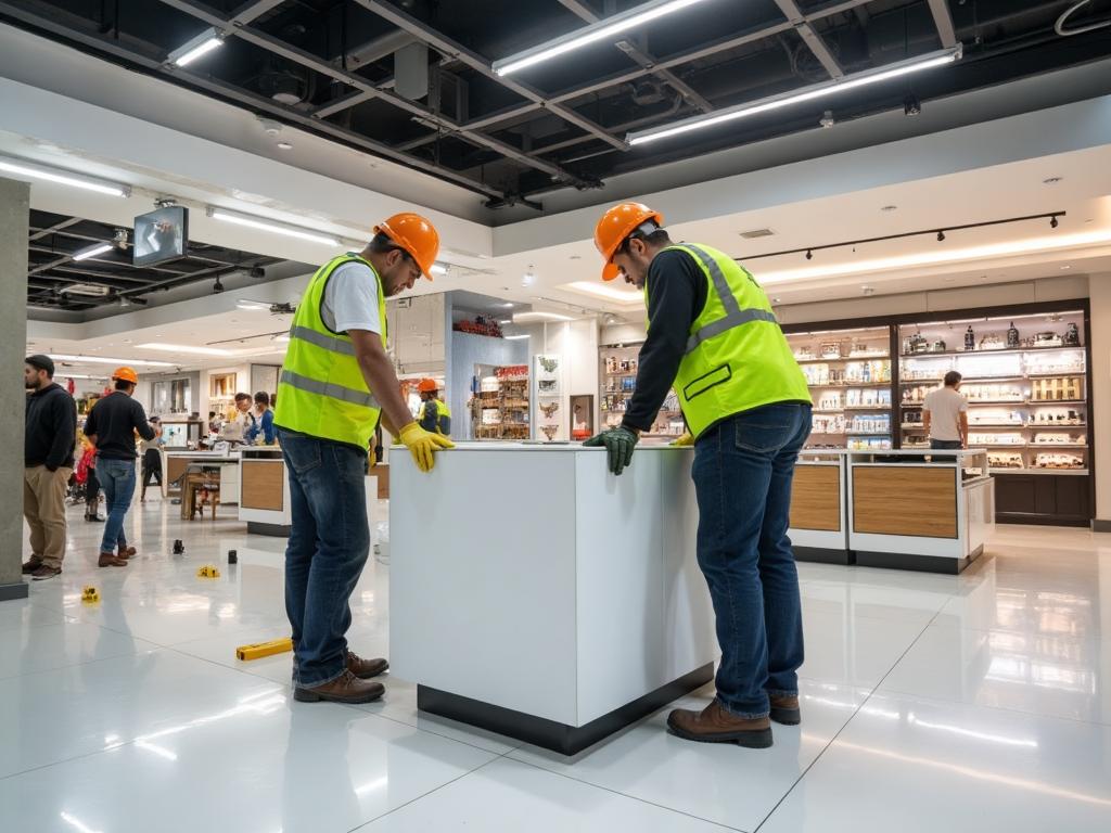 Shopfitting Installation Fitout & Shopfitting Crew | Labour Link - Exhibitions & Events Staffing
